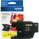 Brother LC71Y Yellow Ink Cartridge (300 Yield)