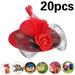 20 Pcs Chicken Helmet Gift Chicken Hats for Hens Mini Hat Chicken Accessories Funny Parrot Hats Small Pet Hats Small Pet Hat for Chicken Bird Duck Small Reptile Animal Costume