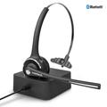 Naztech 15183 Bluetooth Over-The-head Headset With Base