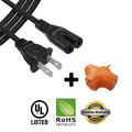 AC Power Cord for Sharp AQUOS LC-15B4U LC-15B4US LC15C3US LC15E1 LC15E1U LC15E2U lc15s1us LC13SH1E EDTV HD TV - 3ft