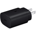 Adaptive Fast Charger 25W USB-C Super Fast Charging Wall Charger for Nokia 5.1 Plus (Nokia X5) (USB-C Cable is NOT included) - Black (US Version With Warranty)