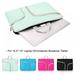 Laptop Sleeve Compatible with 13-14inch Apple Samsung MacBook Pro MacBook Air Notebook Computer Neoprene Bag Cover with Small Case Light blue