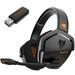 NUBWO G06 Wireless Gaming Headset for PS5 PC Laptop Noise Cancelling Over Ear Headphones with Mic 17H Long Lasting Battery 2.4G Wireless/Wired Headset Bass Surround Soft Earmuffs for Games