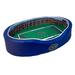 Orange/Royal Florida Gators 23 x 19 x 7 Small Stadium Oval Dog Bed