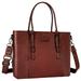 Mosiso Women s Briefcase PU Leather 15.6 inch Laptop Tote Bag Shoulder Handbag fits 13 15 inch Macbook