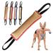 XWQ Dog Bite Stick Easy to Grip Interactive Bite Resistant Dog Training Bite Pillow Toy for Large Dogs