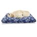 Floral Pet Bed Classic Middle Eastern Flowers and Paisley Pattern Ottoman Nostalgic Bloom Design Resistant Pad for Dogs and Cats Cushion with Removable Cover 24 x 39 Royal Blue by Ambesonne