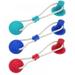 Pet Supplies Self-playing Rubber Ball Toy With Suction Cup Dog Interactive Molar Chew Toy Teeth Cleaning Tool