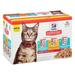 Hill s Science Diet Wet Cat Food Pouches Variety Adult 2.8 oz Pouch 12 Pack