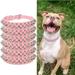 6 Pcs Adjustable Spiked Microfiber Leather Pet Cat Dog Collars for Small Medium Large Pets Like Cats Dogs Pitbulls Bulldogs Pugs for Pet Big Family and for Pet Hospital Gift