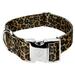 Country Brook PetzÂ® 1 1/2 inch Premium Leopard Print Dog Collar Extra Large