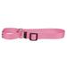 Yellow Dog Design Light Pink Simple Solid Martingale Dog Collar 1 Wide and Fits Neck 14 to 20 Medium