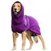 Dog Bathrobe Towel Pet Drying Moisture Absorbing Bath Robe Adjustable Microfibre Dog Bathrobe Fast Dry Dressing Gown Quick Drying Pajamas Toweling Super Absorbent Pet Robe Coat