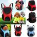 Shulemin Pet Dog Backpack Carrier for Small Dogs Cats Hedgehog Soft Padded Pet Carrier Backpack Breathable Travel Mesh Bag Black