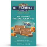 Ghirardelli Milk Chocolate Sea Salt Caramel Squares Milk & Sea Salt Caramel 5.3oz Pack of 2