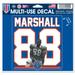 WinCraft Wilber Marshall Florida Gators Ring of Honor 4.5'' x 7.5'' Multi-Use Decal