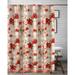 Wheatly Shower Curtain by Greenland Home Fashions in Truffle