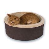 Heated Thermo- Kitty Cat Bed by K&H Pet Products in Mocha (Size LARGE)