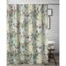 Pavona Shower Curtain by Greenland Home Fashions in Jade