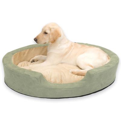 Thermo-Snuggly Pet Sleeper by K&H Pet Products in Sage (Size MEDIUM)