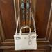 Kate Spade Bags | Kate Spade New York Parchment Pebbled Leather Satchel | Color: Cream/White | Size: Os