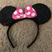 Disney Costumes | Minnie Mouse Ears Disney Pink | Color: Black | Size: Osg