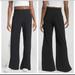 Athleta Pants & Jumpsuits | Athleta Luxe Gramercy Track Trousers Pants In Black With Stripe, Size 4 | Color: Black/White | Size: 4
