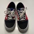 Vans Shoes | Boys Vans Skate Shoes | Color: Blue/Red | Size: 3bb