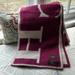 Coach Accessories | Coach Jumbo Letters Wool Scarf Nwt | Color: Pink | Size: Os