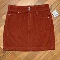 Urban Outfitters Skirts | Must Go!! 50% Off **Brand New** Urban Outfitters Corduroy Skirt | Color: Orange | Size: M