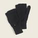 J. Crew Accessories | J.Crew Ribbed-Knit Glittens, Black, One Size | Color: Black | Size: Os