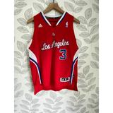 Adidas Shirts & Tops | Adidas La Clippers Paul Basketball Jersey, Size Youth L | Color: Red | Size: Lb