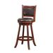 "29"" Rhea Swivel Bar Stool (Hazelnut) - Boraam Industries 66729"