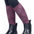 HKM - Calze da equitazione bambini e adulto con fantasia cavallo modello Amelie Horses: 30-34,