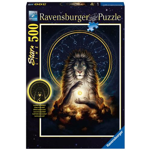 Ravensburger Puzzle - Leuchtender Löwe (Puzzle)