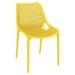 32.25 Yellow Stackable Outdoor Patio Dining Chair
