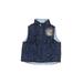 CALVIN KLEIN JEANS Vest: Blue Jackets & Outerwear - Size 3-6 Month