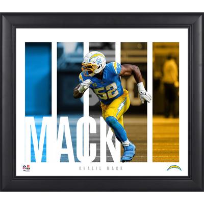 Khalil Mack Los Angeles Chargers Framed 15" x 17" Player Panel Collage