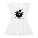 Inktastic Halloween Witch Spider Girls Toddler Dress