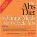 The Abs Diet 6-Minute Meals for 6-Pack Abs 9781594865466 Used / Pre-owned