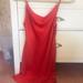 Urban Outfitters Dresses | Cowl Neck Silk Dress | Color: Red | Size: Xs