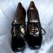 Gucci Shoes | Gucci Baby Lux Lace Up Booties | Color: Black/Gold | Size: 38c