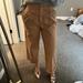 J. Crew Pants & Jumpsuits | J. Crew Cropped Cuffed Chino Trousers. Tan. 2 | Color: Tan | Size: 2