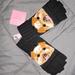 Kate Spade Accessories | Kate Spade Women's Gloves Terrier Pop Top Black Dog Detail New | Color: Black/Brown | Size: Os