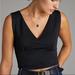 Anthropologie Tops | Maeve By Anthropologie Button-Side Top | Color: Black | Size: L