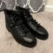 Coach Shoes | Coach Tompkins Shearling Hiker Boots New Black Leather Shearling Men’s Size 12 | Color: Black | Size: 12