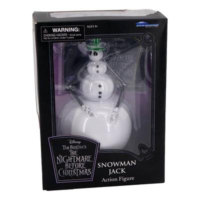 Disney Toys | Disney Nightmare Before Christmas Snowman Jack Action Figure Tim Burton 8 In New | Color: Red | Size: 8" Tall