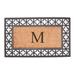 Geo Crafts, Inc Tuffcor w/ Border 30 in. x 18 in. Outdoor Door Mat Coir, Rubber | Rectangle 18" x 30" | Wayfair G22330M