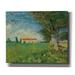Epic Graffiti Farmhouse In A Wheatfield by Vincent Van Gogh Giclee Canvas Wall Art 24 x20