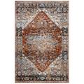 SAFAVIEH Limitee Collection LIM766P Beige / Rust Rug